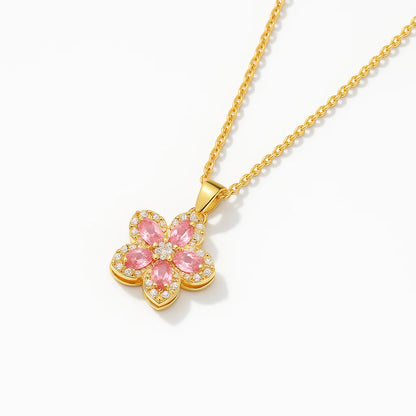 Pink Charm Necklace