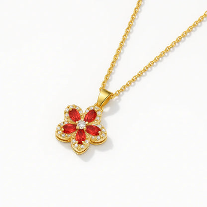 Red Charm Necklace